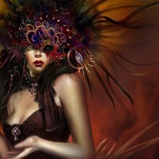 Схема вышивки «Фэнтези»