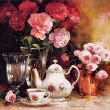 Схема вышивки «натюрморт»