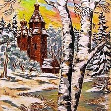 Схема вышивки «Зима»