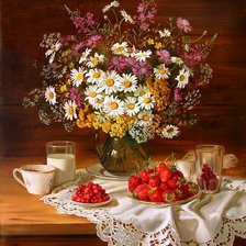 Схема вышивки «Натюрморт»