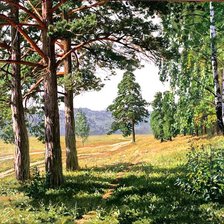 Схема вышивки «На лесной опушке»