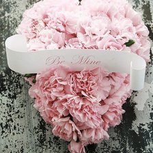 Схема вышивки «be mine»