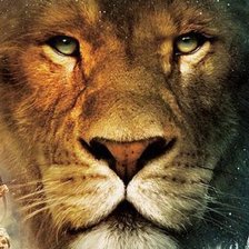 Схема вышивки «Лев Аслан»