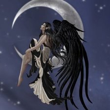 Схема вышивки «на месяце»