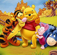 Схема вышивки «Вініпух і друзі»