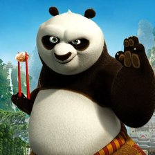 Схема вышивки «Еще одна панда»