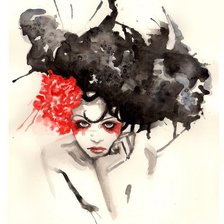 Схема вышивки «акварель»