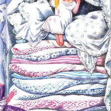 Схема вышивки «принцесса на горошине»