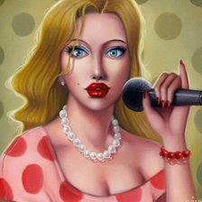 Схема вышивки «Женский образ»