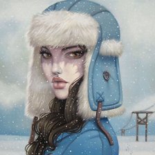 Схема вышивки «Женский образ»