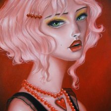 Схема вышивки «Женский образ»