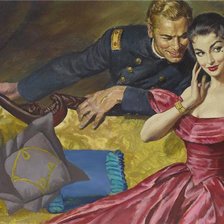 Схема вышивки «Разговор»