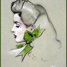 Схема вышивки «Карандашный рисунок»