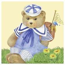 Схема вышивки «Мишка»