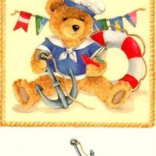 Схема вышивки «Мишка»