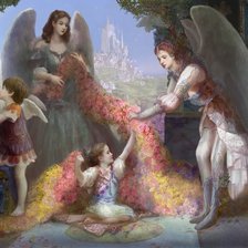 Схема вышивки «Фэнтези»