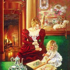 Схема вышивки «В детской»