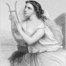 Схема вышивки «Образ в графике»