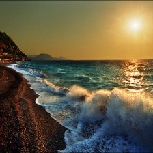 Схема вышивки «Прибой»