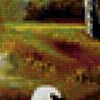 Предпросмотр схемы вышивки «беседка у озера» (№97453)