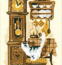 Схема вышивки «Кот лакомка»