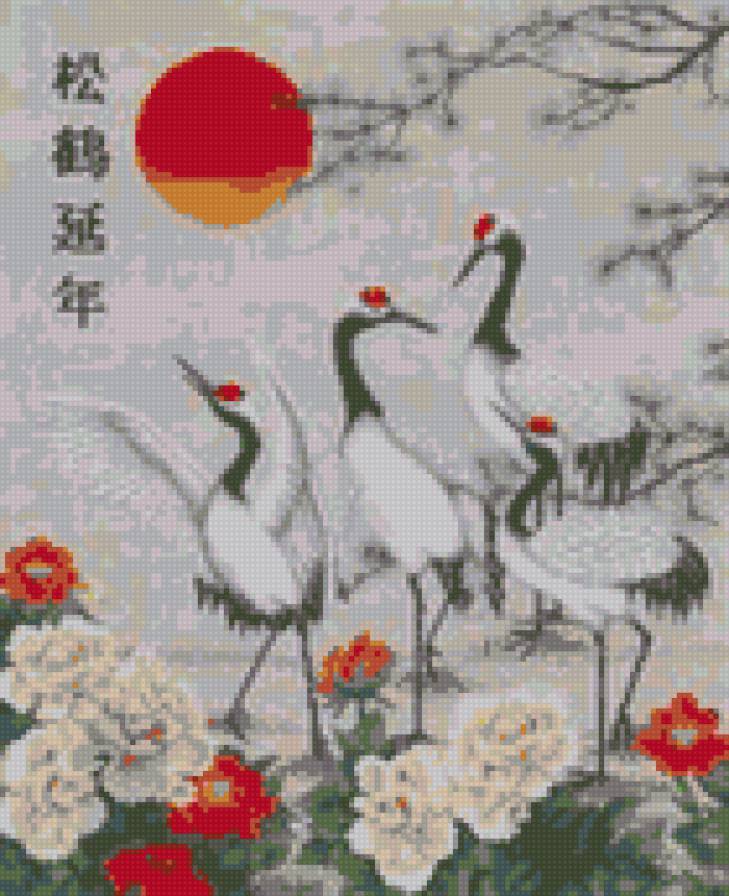 Журавли - птицы - предпросмотр