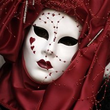 Схема вышивки «Венецианские маски»