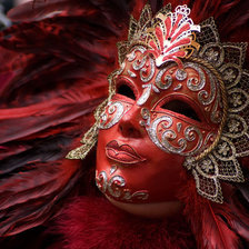 Схема вышивки «Венецианские маски»