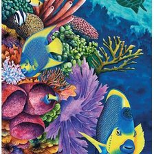 Схема вышивки «подводный мир»