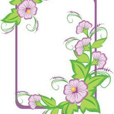 Схема вышивки «рамочка для фото»