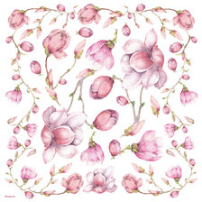 Схема вышивки «магнолии»