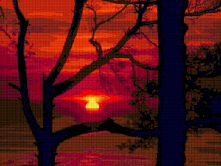 Очень красиво и романтично) - закат, красиво, романтика - предпросмотр