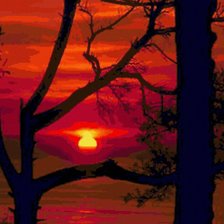 Схема вышивки «Очень красиво и романтично)»