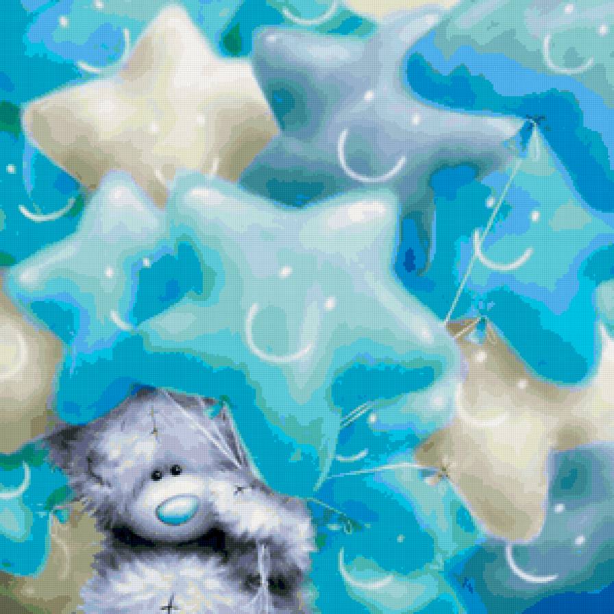 №98123 - картина, подушка, мишки тедди, детское - предпросмотр