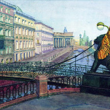 Схема вышивки «Петербург»