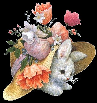 Зайчонок - мультяшки, открытка, животные - оригинал