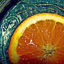 Схема вышивки «Сочный апельсин»