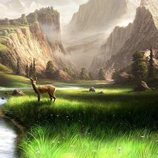 Схема вышивки «природа»