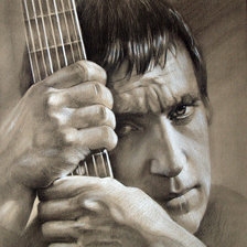 Схема вышивки «Высоцкий»