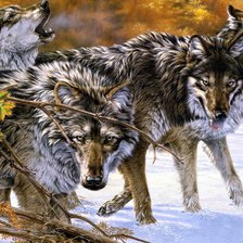 Схема вышивки «животные»