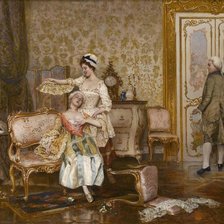 Схема вышивки «Искусство»