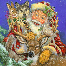 Схема вышивки «Новогоднее настроение»