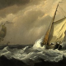 Схема вышивки «Море»