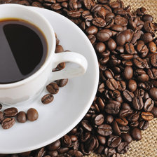 Схема вышивки «Кофе»