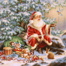 Схема вышивки «Новогоднее настроение»