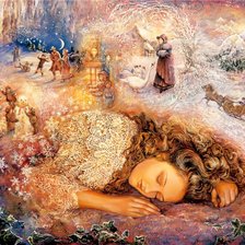 Схема вышивки «Сон»