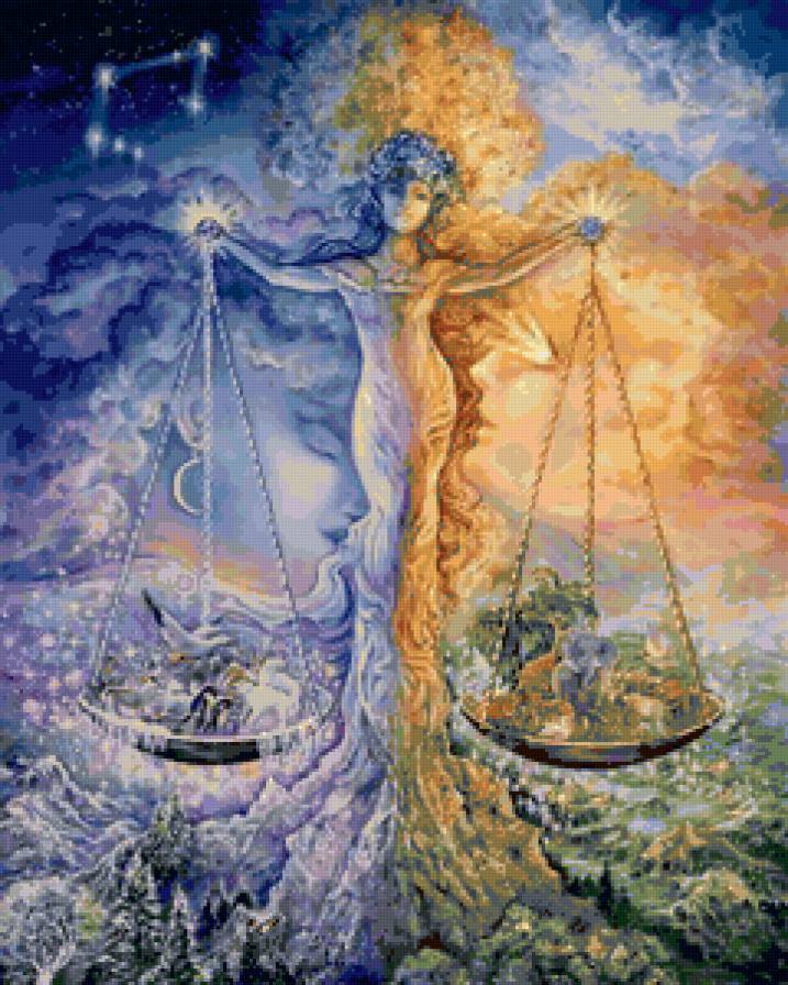 Весы - сказка, весы, знак зодиаки, хаед - предпросмотр