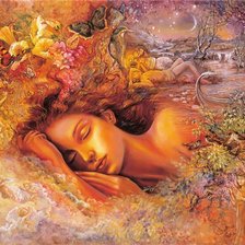 Схема вышивки «Сон»