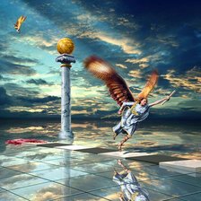 Схема вышивки «близнецы»