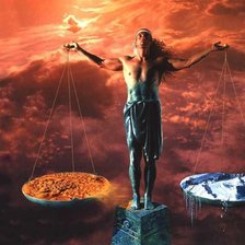 Схема вышивки «весы»